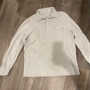 Críquet long sleeve Henley top